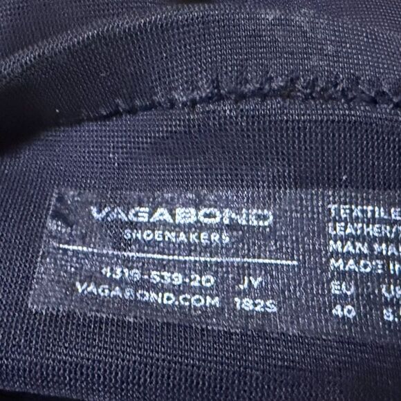 Vagabond Black Heeled Boots - Picture 3 of 3